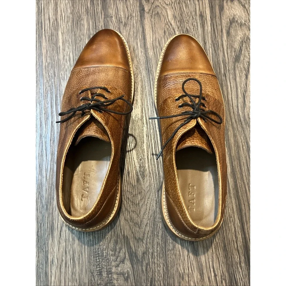 Taft Rome shoes in brown camello leather Size 46EU